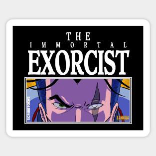 The Immortal Exorcist - Cursed Eye (black) Sticker